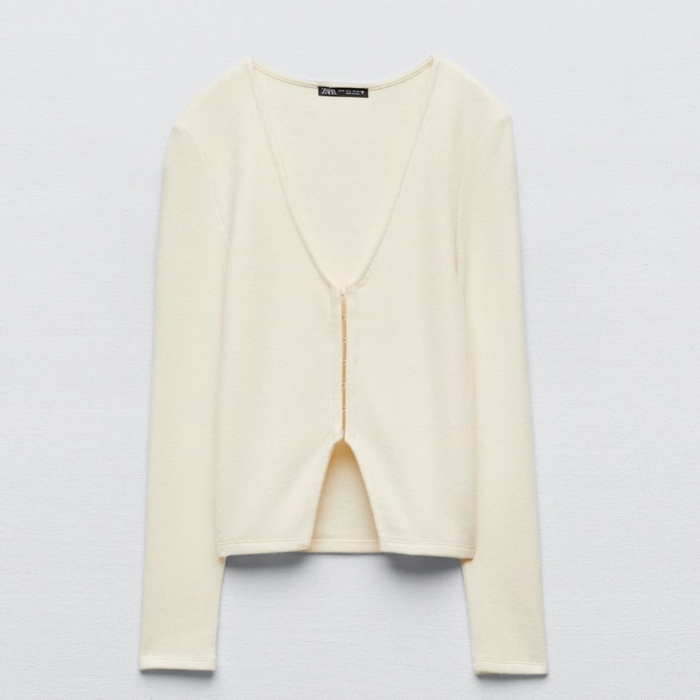 Zara Rib Sweater | size L
